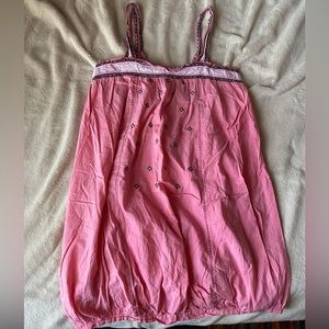 Pink Boho beachy dress